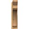 Ekena Millwork Legacy Slat Rough Sawn Outlooker, Western Red Cedar, 6"W x 26"D x 26"H OUT06X26X26LEC06RWR - alternate 4